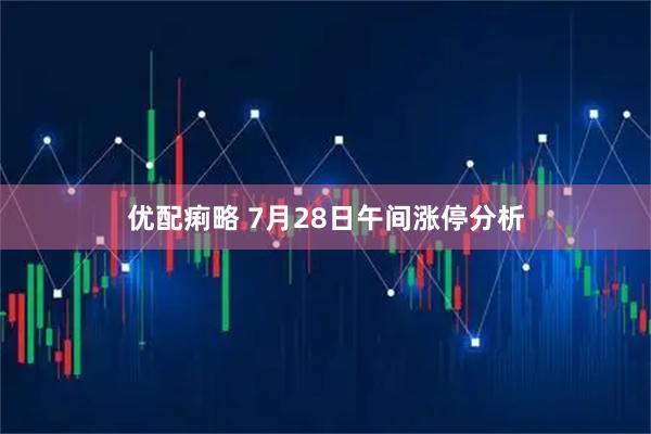 优配痢略 7月28日午间涨停分析